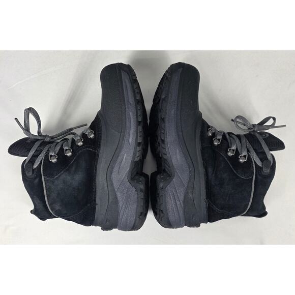 THE NORTH FACE CHILKAT LACE BLACK BOOTS – BOYS SIZE US 2 – WATERPROOF INSULATED - Picture 9 of 10